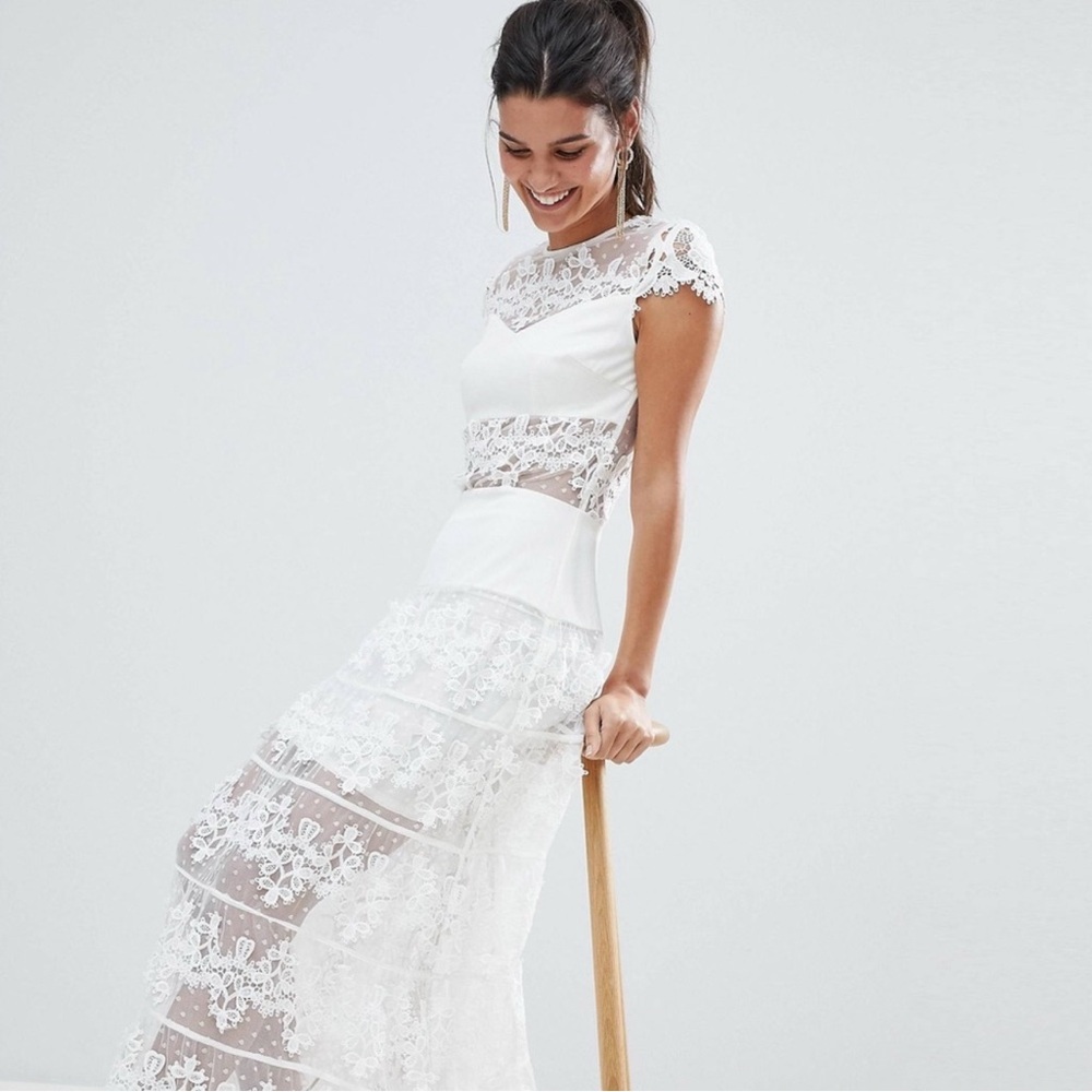 Bronx and Banco Flamenco lace Dress 8